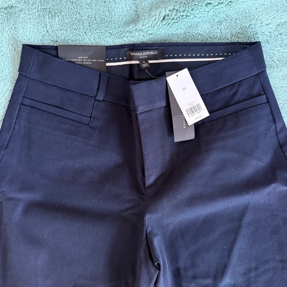 NWT Banana Republic Mid Rise Sloan Pants